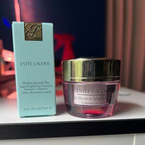 Estee Lauder Bundle- Multi-Effect Tri-Peptide Eye Cream, & Perfectionist Pro